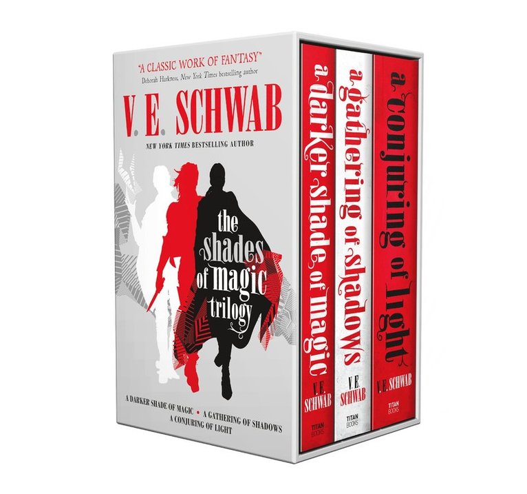 V.E. Schwarb - Shades of Magic trilogy slipcase, Häftad