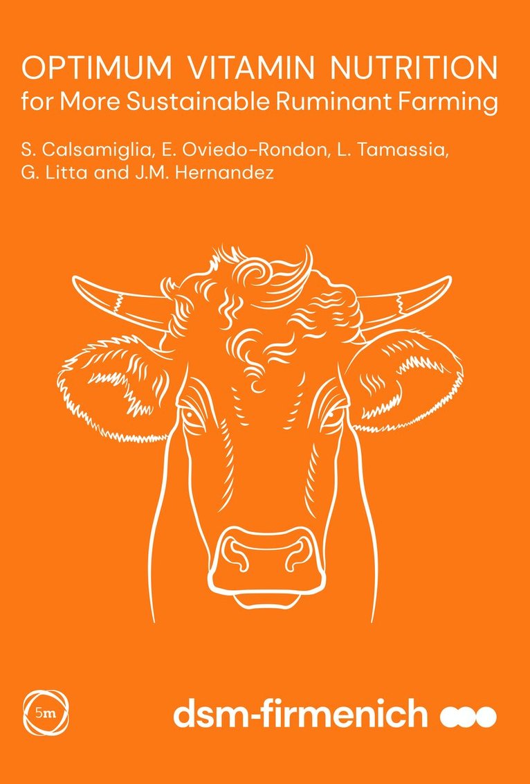 Sergio Calsamiglia, Edgar Oviedo-Rondon, Luis Tamassia, Gilberto Litta, José-María Hernandez - Optimum Vitamin Nutrition for More Sustainable Ruminant Farming, Inbunden