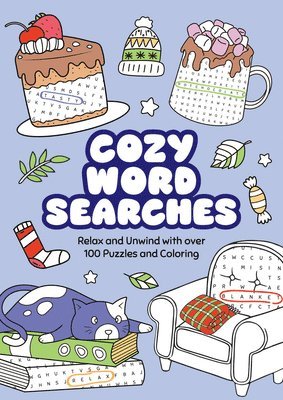 Gareth Moore - Cozy Word Searches: Relax and Unwind with Over 100 Puzzles and Coloring, Häftad