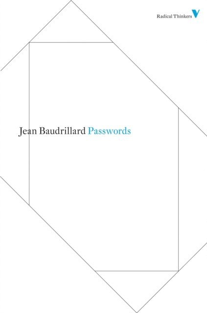 Jean Baudrillard - Passwords, E-bok