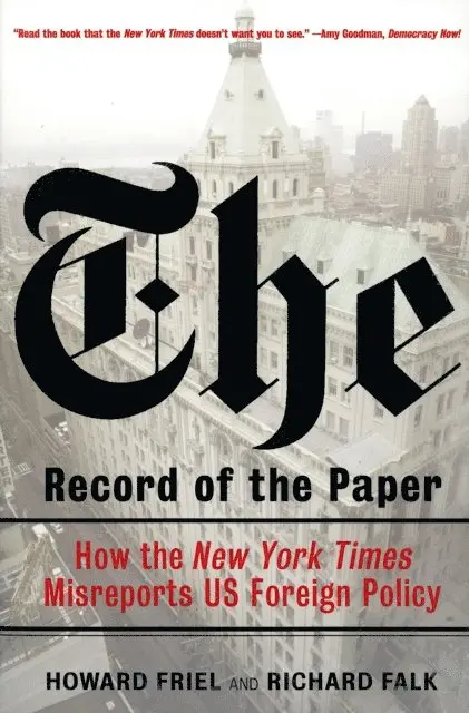 Howard Friel, Richard Falk - Record of the Paper, E-bok. Tillgänglighet: Lägg i varukorg
