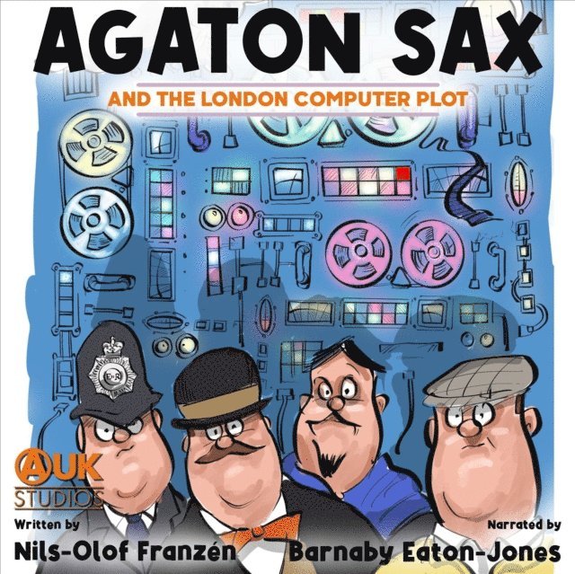 Nils-Olof Franzen - Agaton Sax and the London Computer Plot, Ljudbok