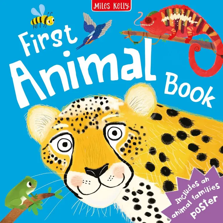 Miles Kelly - First Animal Book, Inbunden. Tillgänglighet: Lägg i varukorg