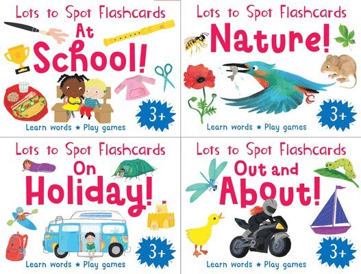 Miles Kelly - Lots to Spot Flashcards Tray: My Busy Day. Tillgänglighet: Tillfälligt slut