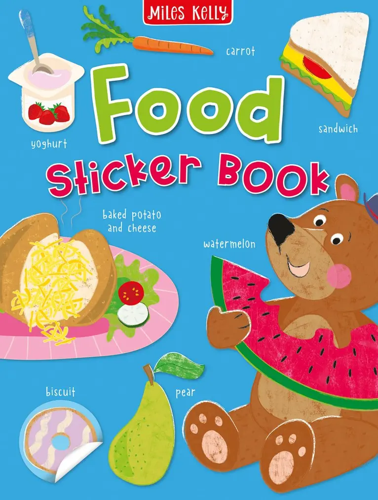 Miles Kelly - Food Sticker Book, Häftad. Tillgänglighet: Lägg i varukorg