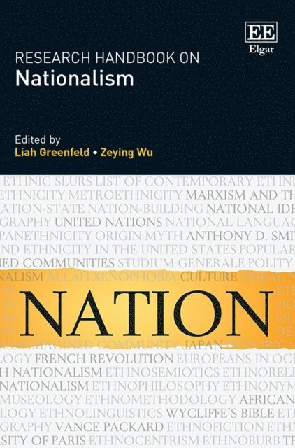 Zeying Wu, Liah Greenfeld - Research Handbook on Nationalism, E-bok
