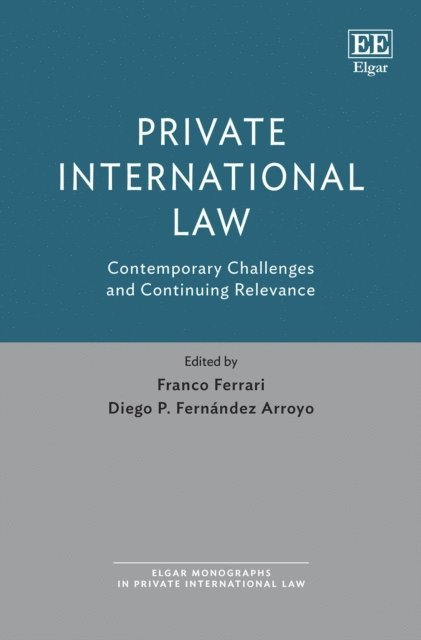 Diego P. Fernandez Arroyo, Franco Ferrari - Private International Law, E-bok