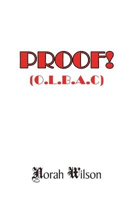 Norah Wilson - Proof!, Inbunden