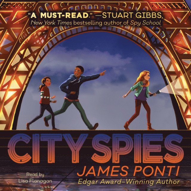 James Ponti - City Spies, Ljudbok