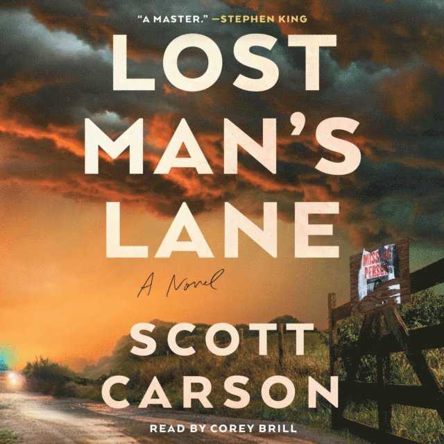 Scott Carson - Lost Man's Lane, Ljudbok