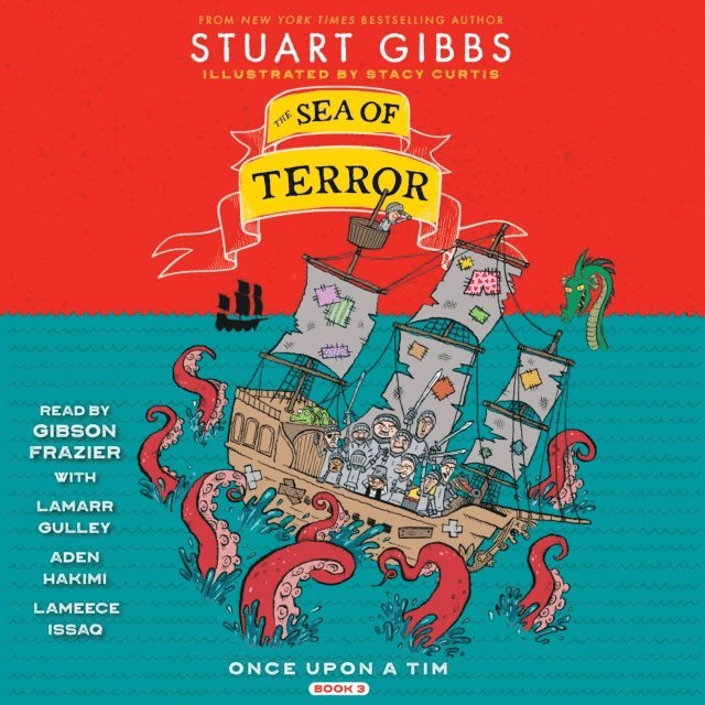 Stuart Gibbs - Sea of Terror, Ljudbok