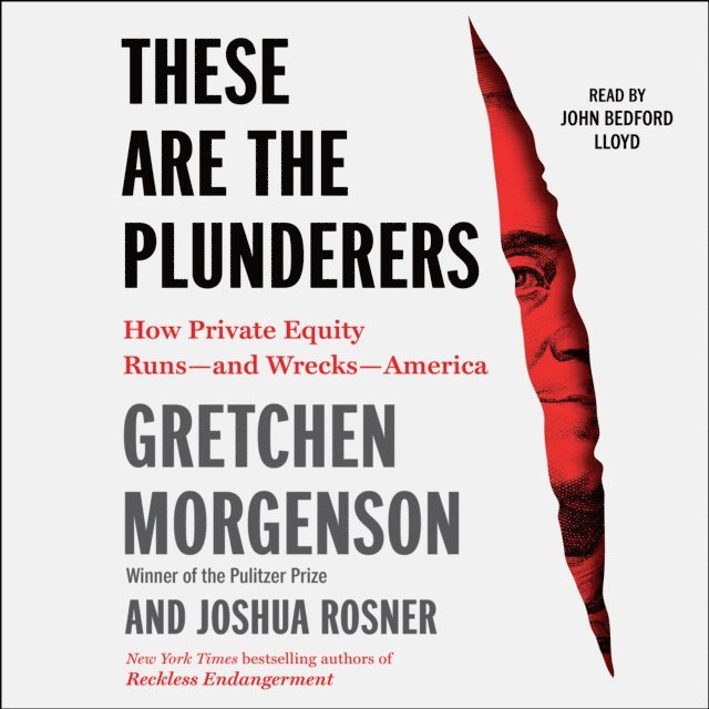 Joshua Rosner, Gretchen Morgenson - These are the Plunderers, Ljudbok