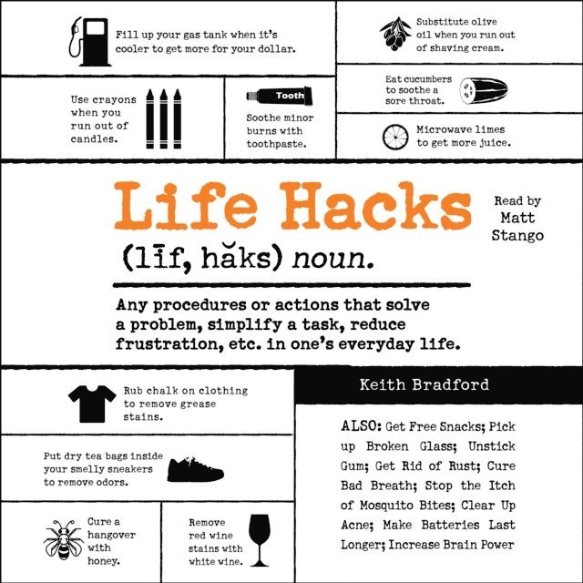 Keith Bradford - Life Hacks, Ljudbok