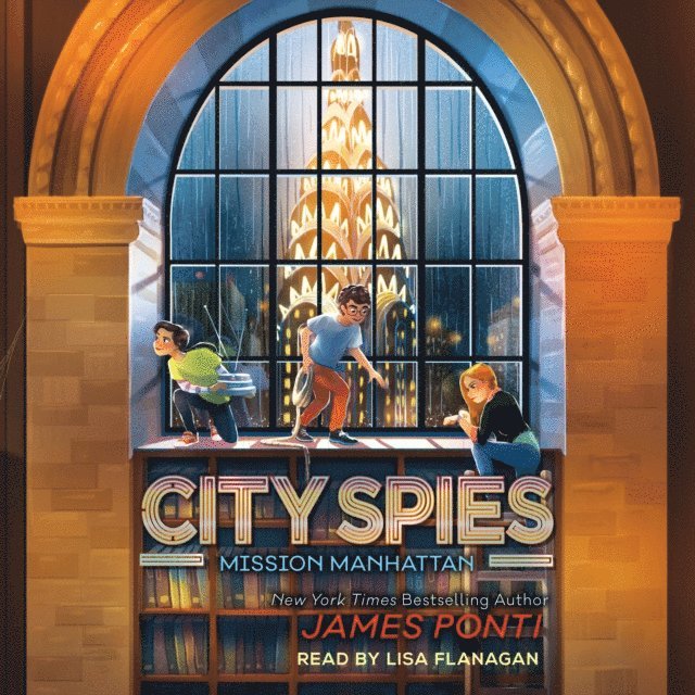 James Ponti - Mission Manhattan, Ljudbok