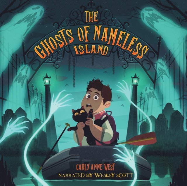 Carly Anne West - Ghosts of Nameless Island, Ljudbok