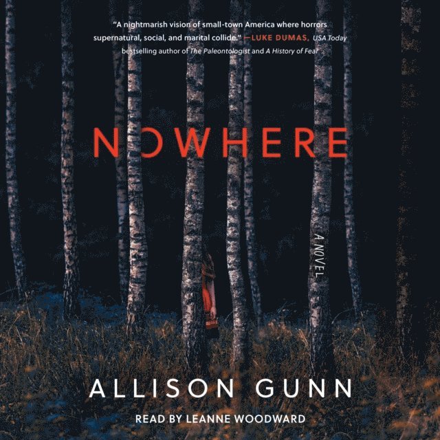 Allison Gunn - Nowhere, Ljudbok