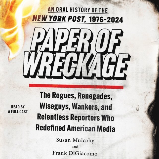 Frank DiGiacomo, Susan Mulcahy - Paper of Wreckage, Ljudbok