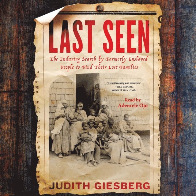 Judith Giesberg - Last Seen, Ljudbok