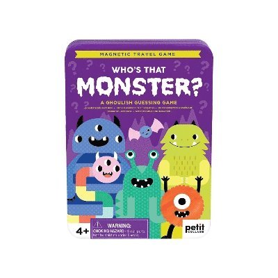 Petit Collage - Who's That Monster? Magnetic Travel Game, Övrigt
