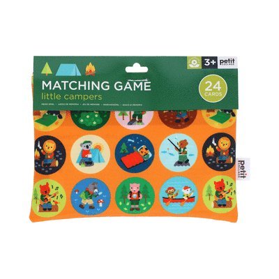 Petit Collage - Little Campers Matching Game, Övrigt