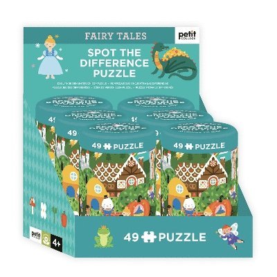 Petit Collage - Spot the Difference Puzzle: Fairy Tales CDU of 6, Övrigt