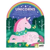Petit Collage - Unicorns Coloring Book + Stickers, Häftad. Tillgänglighet: Kommande