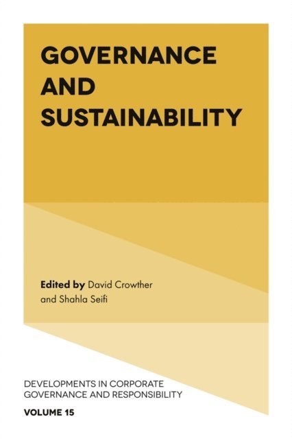 Shahla Seifi, David Crowther - Governance and Sustainability, E-bok