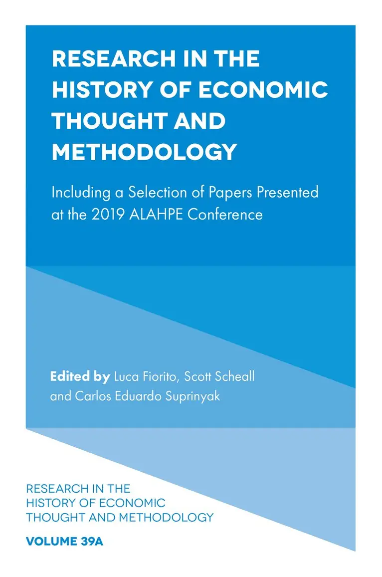 Luca Fiorito, Scott Scheall, Carlos Eduardo Suprinyak - Research in the History of Economic Thought and Methodology, Inbunden. Tillgänglighet: Lägg i varukorg