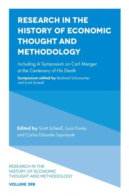 Carlos Eduardo Suprinyak, Luca Fiorito, Scott Scheall - Research in the History of Economic Thought and Methodology, E-bok