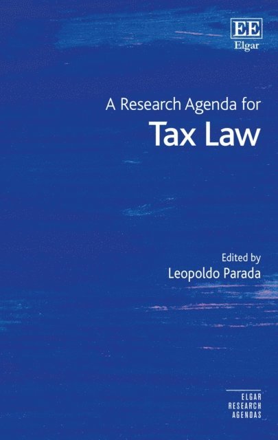 Research Agenda for Tax Law