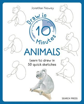 Draw in 10 Minutes: Animals av Jonathan Newey
