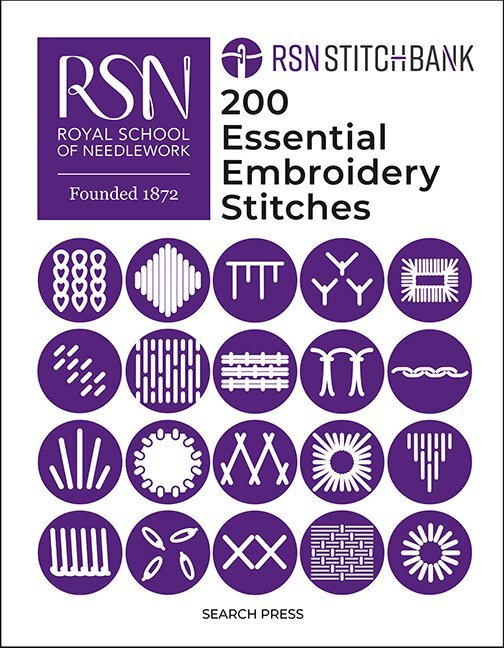 The Royal School of Needlework - RSN Stitch Bank: 200 Essential Embroidery Stitches, Inbunden