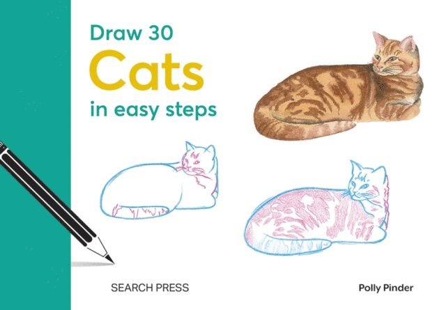 Polly Pinder - Draw 30: Cats, E-bok