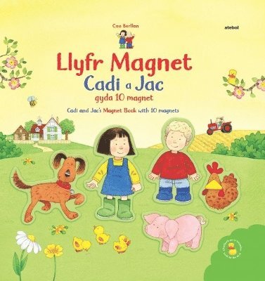 Sam Taplin - Llyfr Magnet Cadi a Jac / Cadi and Jac's Magnet Book, Kartonnage