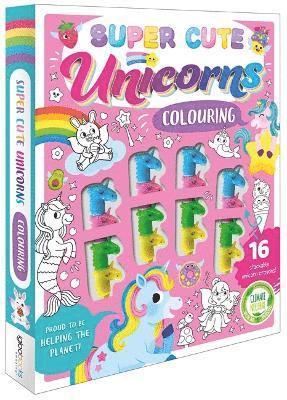 Igloo Books Ltd - Super Cute Unicorns Colouring, Häftad
