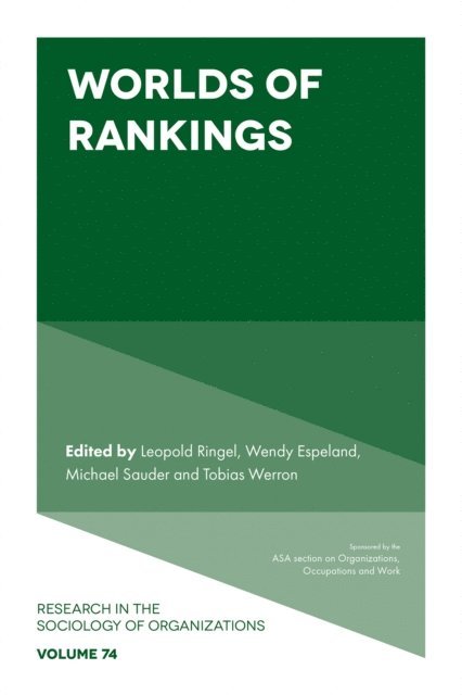 Tobias Werron, Michael Sauder, Wendy Espeland, Leopold Ringel - Worlds of Rankings, E-bok