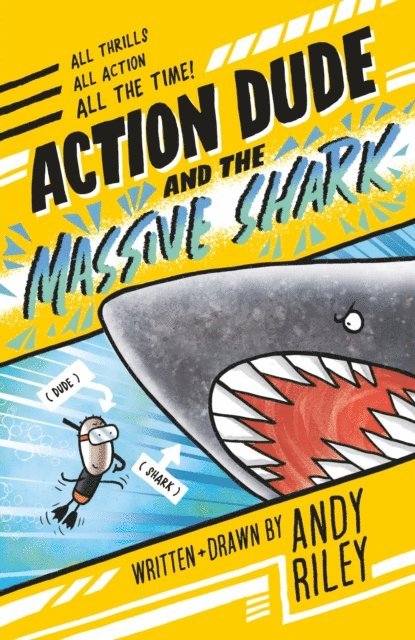 Andy Riley - Action Dude and the Massive Shark, E-bok