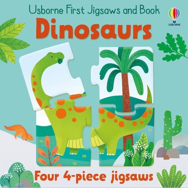 Matthew Oldham - Usborne First Jigsaws and Book: Dinosaurs, Häftad