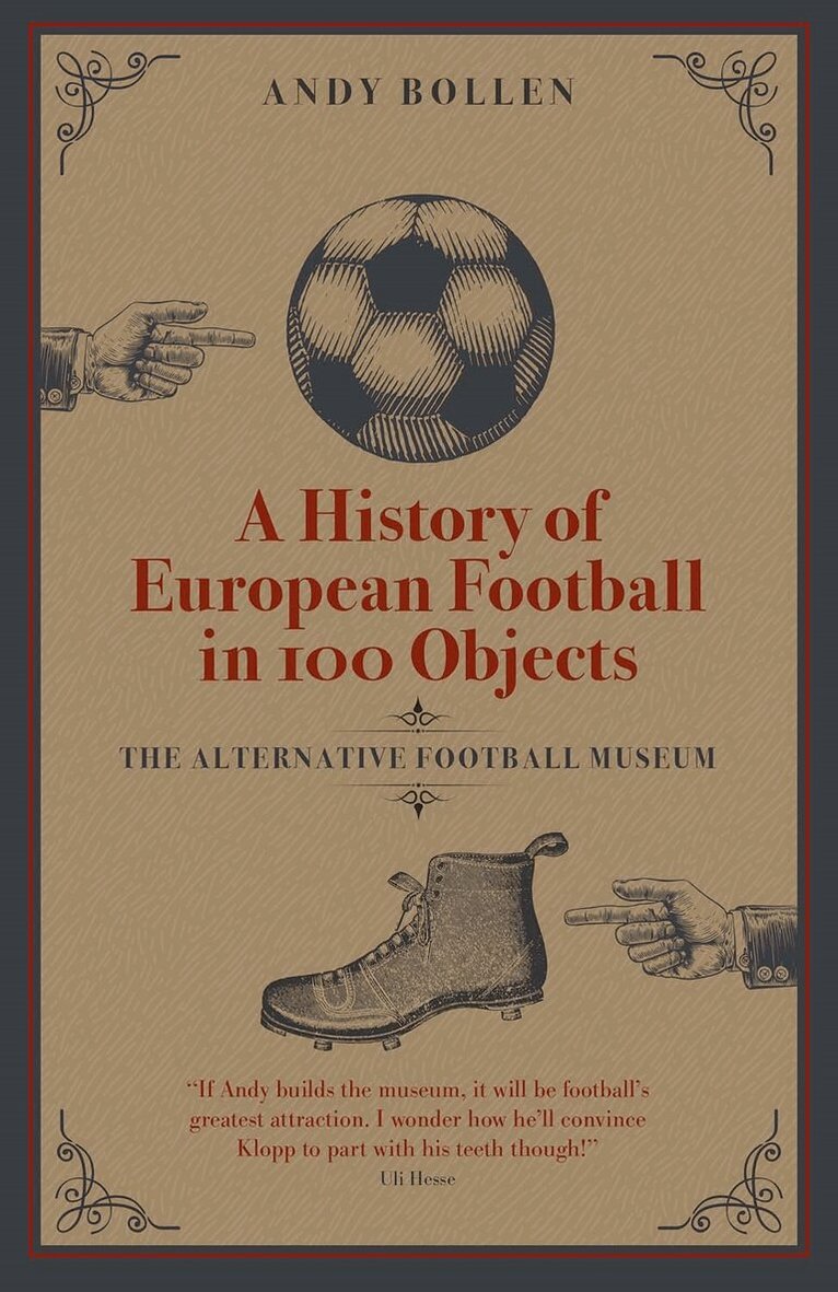Andy Bollen - History of European Football in 100 Objects, Inbunden