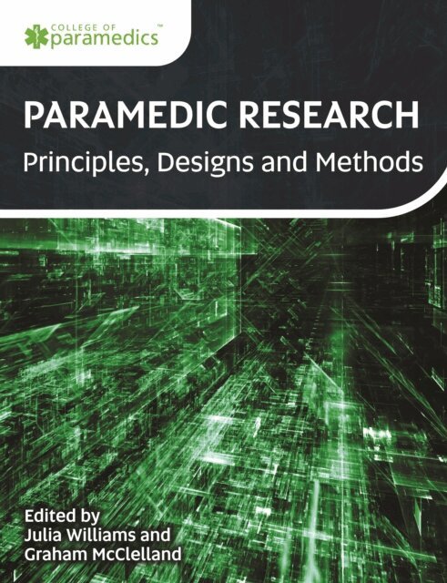 Graham McClelland, Julia Williams - Paramedic Research, E-bok
