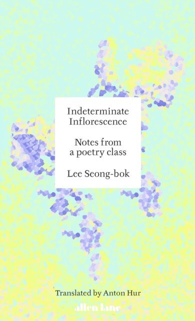 Lee Seong-Bok - Indeterminate Inflorescence, E-bok