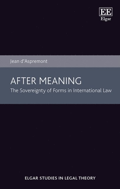 Jean d'Aspremont - After Meaning, E-bok