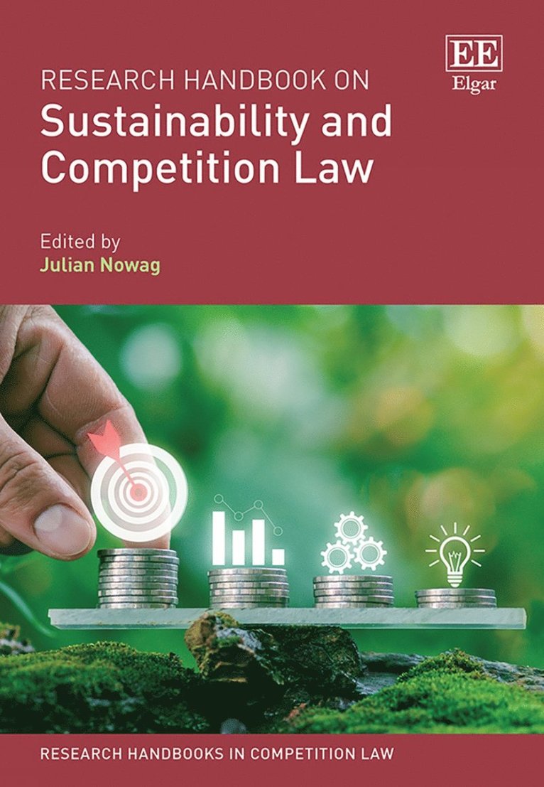 Julian Nowag - Research Handbook on Sustainability and Competition Law, Inbunden
