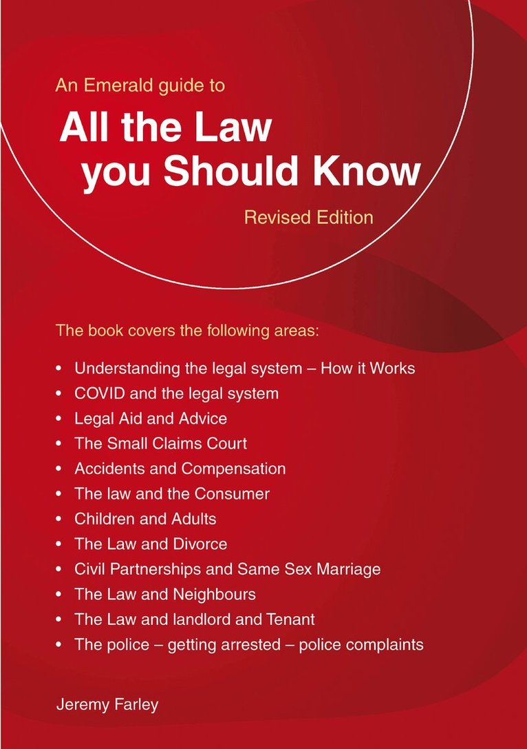 Jeremy Farley - Emerald Guide to all the Law You Should Know, Häftad