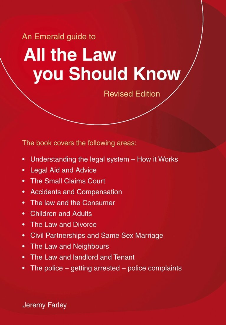 Jeremy Farley - All The Law You Should Know, Häftad