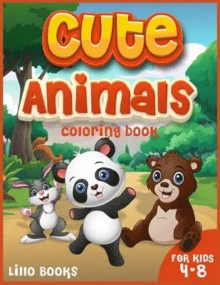 Lillo Books - Cute Animals Coloring book for kids 4-8, Häftad. Tillgänglighet: Lägg i varukorg