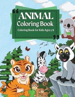 Penelope Moore - Coloring Book For Kids Ages 3-8 Animal Coloring Book, Häftad