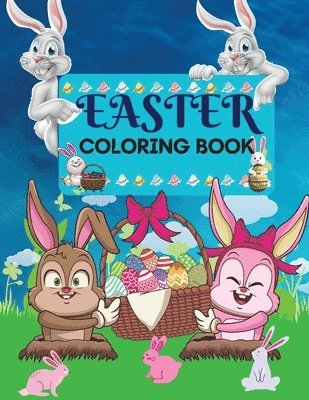 Penelope Moore - Easter Coloring Book 50 amazing Designs for Kids in Large Print, Häftad