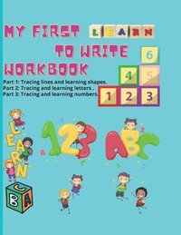 My first learn to write workbook