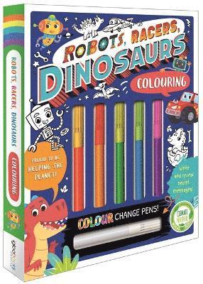 Igloo Books Ltd - Robots, Racers, Dinosaurs Colouring, Häftad